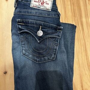 VINTAGE TRUE RELIGION SKINNY JEANS 26
